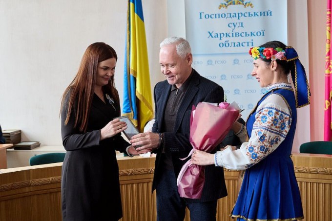 Ігор Терехов привітав Господарський суд Харкова з Днем працівників суду